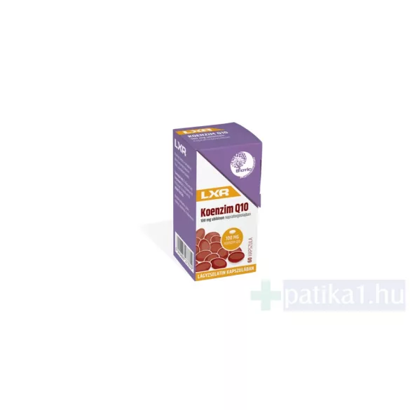 LXR KOENZIM Q10 LÁGYZSELATIN KAPSZULA 60X