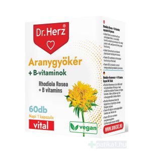 Dr. Herz Aranygyökér + B-viaminok kapszula 60x