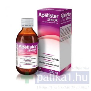 Apetister Senior oldat málna-feketeribizli 100 ml