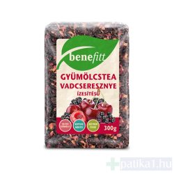 BENEFITT gyümölcstea vadcseresznye ízesítésű 300g