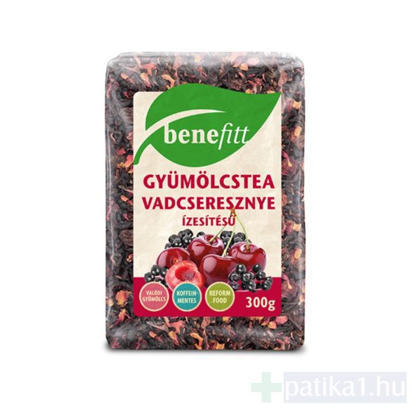 BENEFITT gyümölcstea vadcseresznye ízesítésű 300g