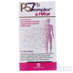 PS7 Komplex Relax étrendkiegészítő vega kapszula 60x