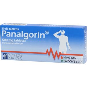 Panalgorin 20x tabletta 500 mg metamizol 