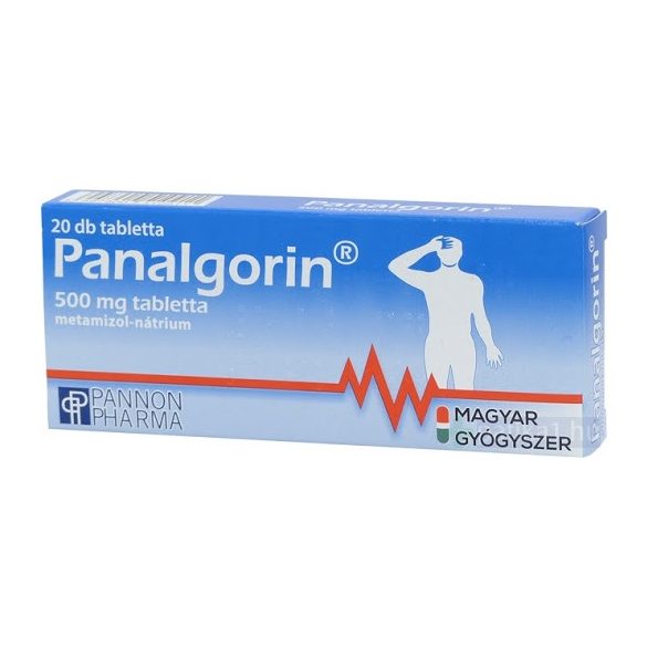 Panalgorin 20x tabletta 500 mg metamizol 