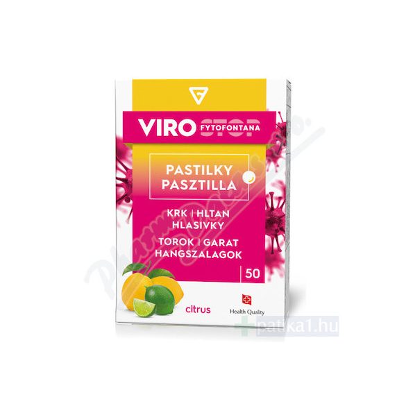 Virostop Fytofontana pasztilla citrus 50x 