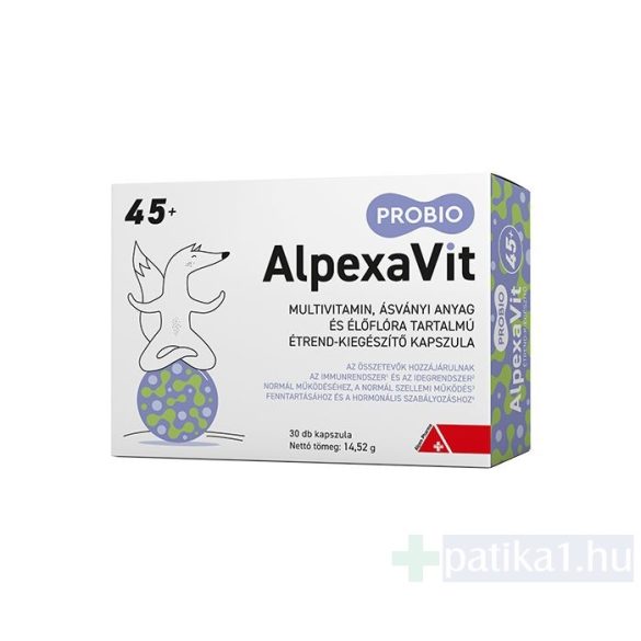 AlpexaVit Probio 45+ kapszula 30x