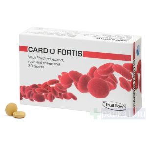 Cardio Fortis Fruitflow étrendkiegészítő tabletta 30x