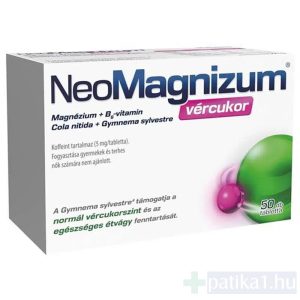 Neomagnézium vércukor magnézium tabletta 50x