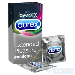 Óvszer Durex Extented Pleasure 6x