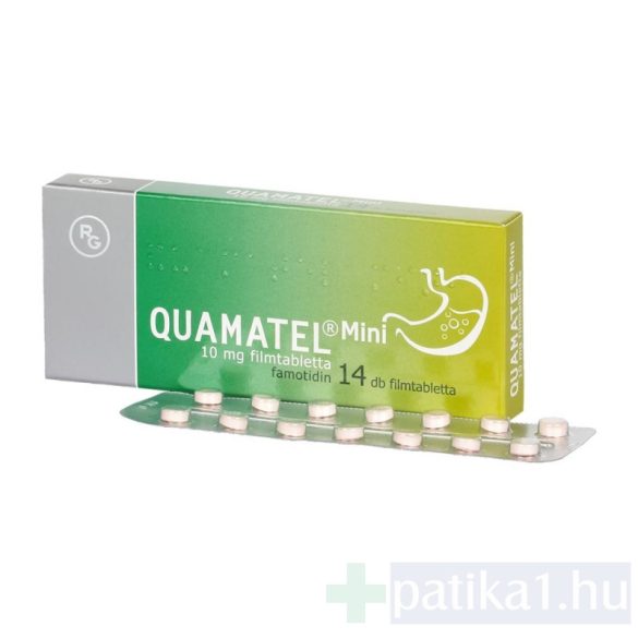 Quamatel mini 10 mg filmtabletta 14 db