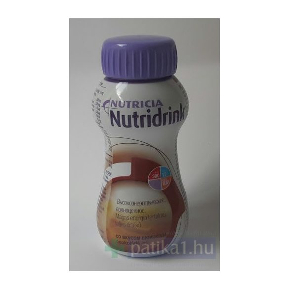 Nutricia Nutridrink csokoládé ízű 24x200ml