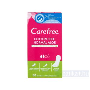 Carefree tisztasági betét Aloe Vera 30x