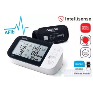 OMRON M7 Intelli IT Intellisense felkaros okos-vérnyomásmérő pitvarfibrilláció (AFib) üzemmóddal