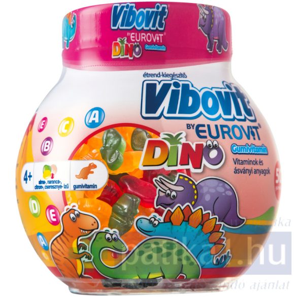 Vibovit by Eurovit Dino gumivitamin 50 db 