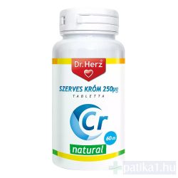   Dr. Herz Szerves Króm-pikolinát 250 mikrogramm tabletta 60x 