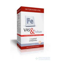 Interherb Vas + Folsav tabletta 60 db