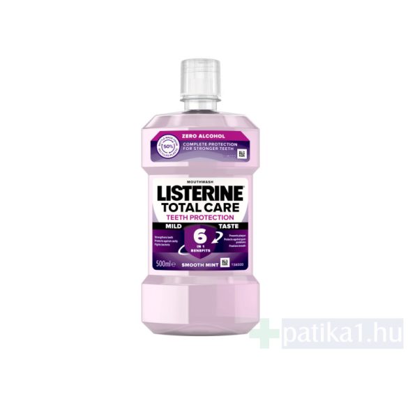 Listerine szájvíz Total Care Zero Extra Mild 500 ml