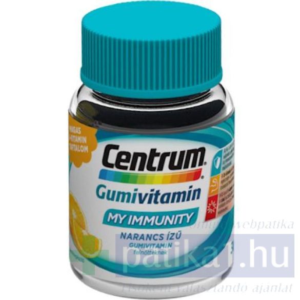 Centrum My Immunity gumivitamin narancs 30 db 