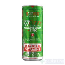   Swiss Laboratory Fizzy Magnézium+Cink tartalmú vitaminital 250 ml