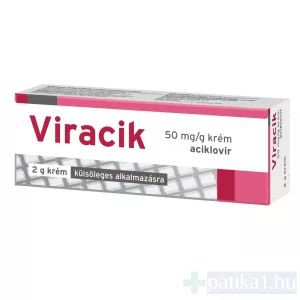 Viracik 50 mg/g krém 2 g 