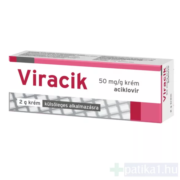 Viracik 50 mg/g krém 2 g 