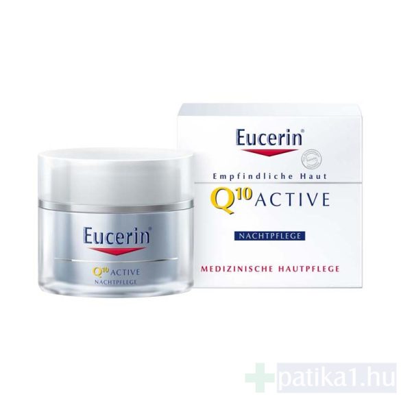 eucerin Q10 Acive Ránctalanító érzékeny bőrre éjszakai 50 ml