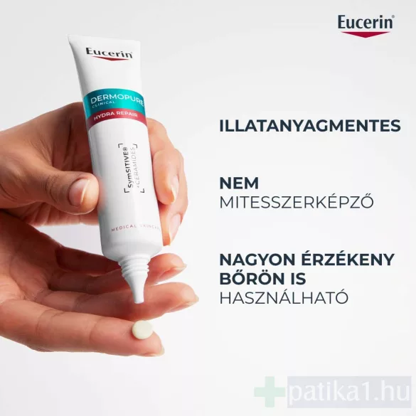 Eucerin DermoPure Clinical Hydra Repair Bőrnyugtató krém 40 ml
