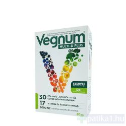 Vegnum Multi-D Plus étrendkiegészítő kapszula 30x