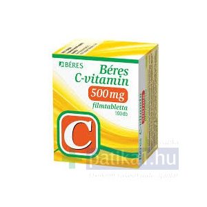 Béres C-vitamin 500 mg filmtabletta 100x