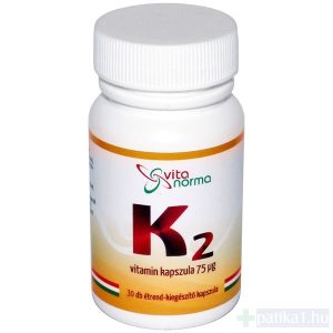 Vitanorma K2 vitamin 75 mcg kapszula 30 db