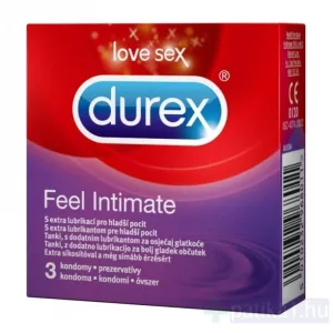 Durex óvszer Feel Intimate 3x