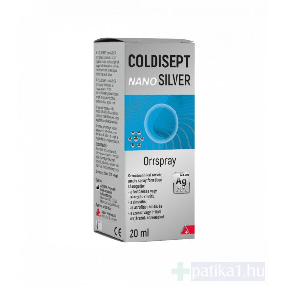 Coldisept NanoSILVER orrspray 20 ml