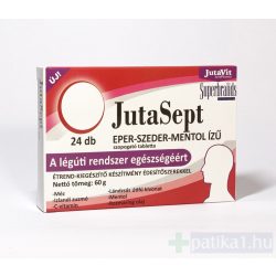   Jutavit Jutasept szopogató tabletta eper-szeder-mentol íz 24x