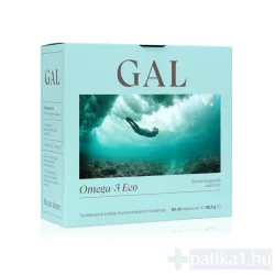 GAL Eco Omega-3 természetes halolaj kapszula 60x