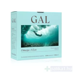 GAL Eco Omega-3 természetes halolaj kapszula 60x