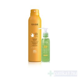   Babé fényvédő spray SPF50+ 200 ml + ajándék Aloe gél 90 ml