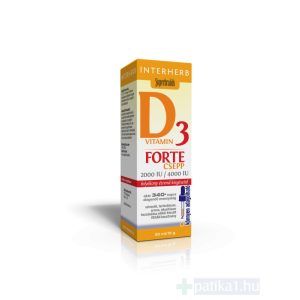 Interherb D3-vitamin Forte cseppek 20 ml