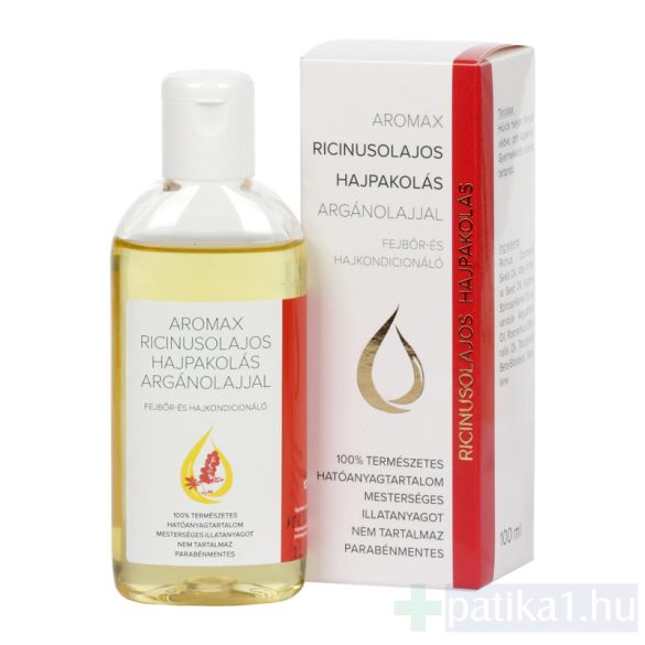 Aromax Ricinusolaj argánolajjal hajpakolás 100 ml