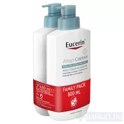   Eucerin Atopicontrol testápoló száraz viszkető bőrre 2x400 ml DUOPACK