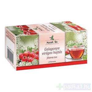 Galagonya virágos hajtásvég tea filteres Mecsek 25x1,5g
