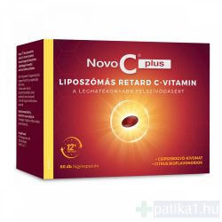 Novo C Plus liposzómás C-vitamin csipkebogyó kapszula 60x