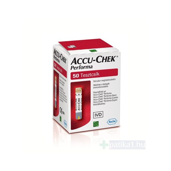 AccuCheck Performa tesztcsík 50 db