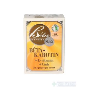 Dr. Chen Béta-karotin + E-vitamin + Cink lágyzselatin kapszula 60x