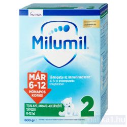 Milumil 2 Pronutra anyatej-kiegészítő tápszer 6+ 600 g