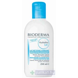 Bioderma Hydrabio Lait 250 ml Arctisztító tej 