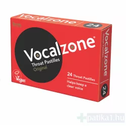 Vocalzone étrendkiegészítő torokpasztilla original 24x
