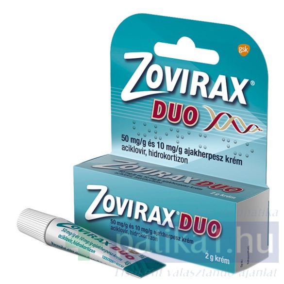 Zovirax Duo 50+10 mg/g krém 2 g