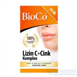 BioCo Lizin C+Cink komplex tabletta 30x 