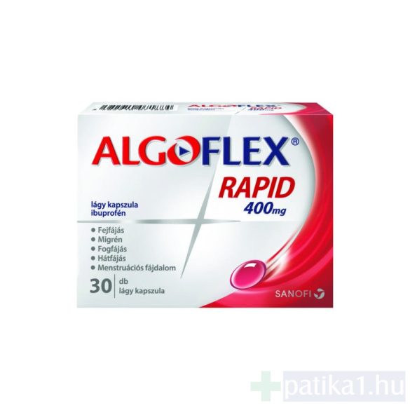 Algoflex Rapid 400 mg lágy kapszula 30x