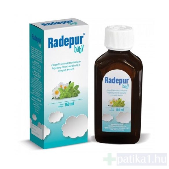 Radepur Baby citromfű étrendkiegészítő folyadék 150 ml 